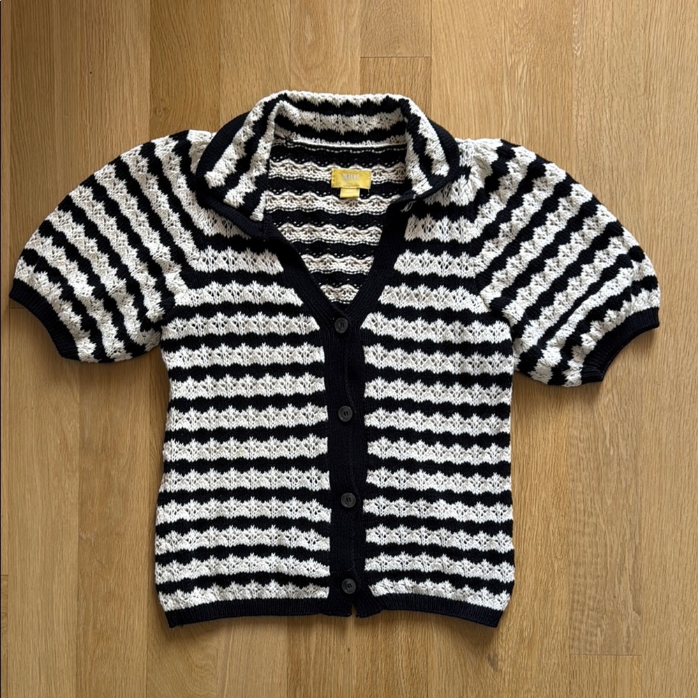 Anthropologie Crochet Sweater